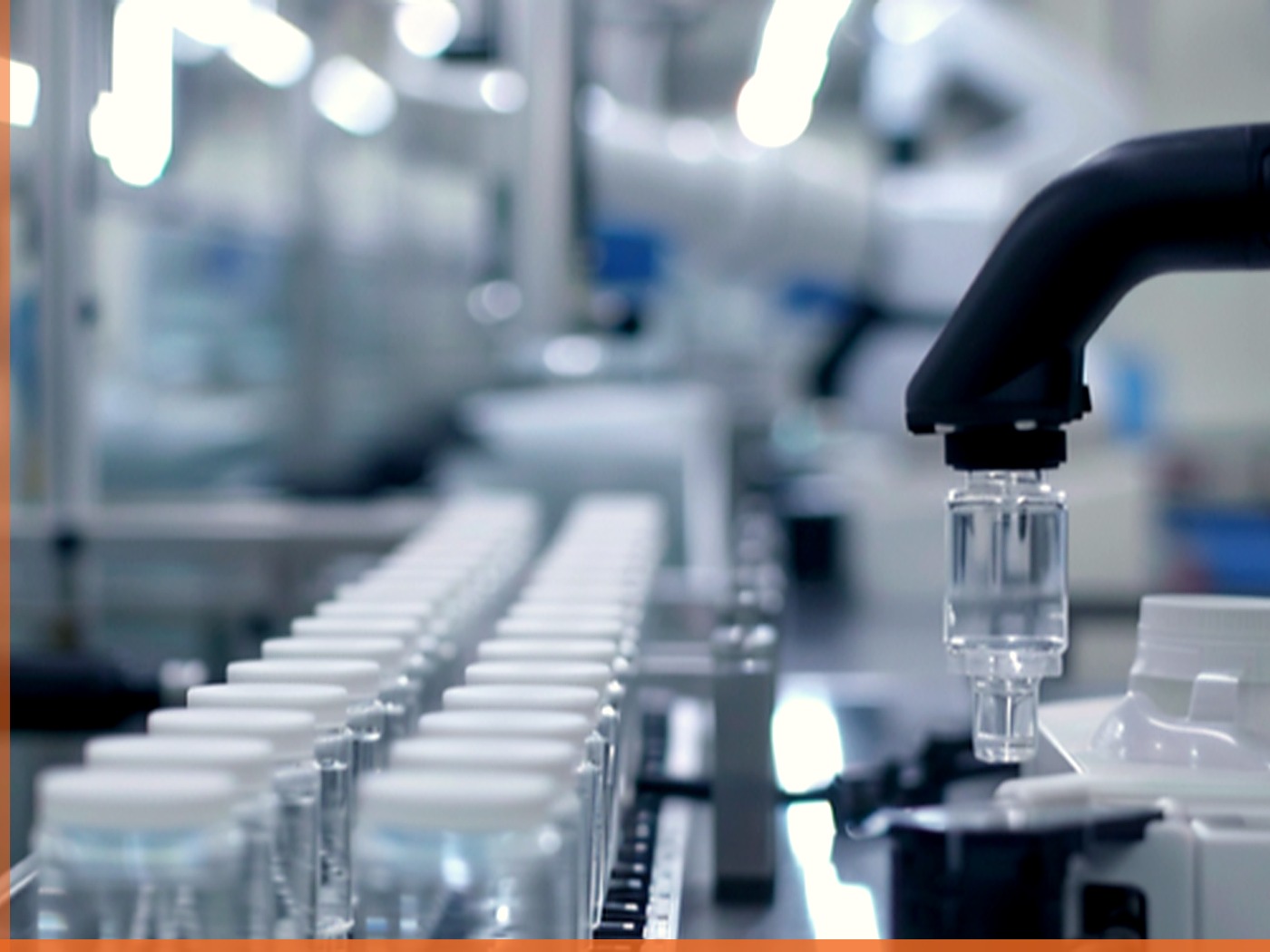Clean additive bottles in a laboratory